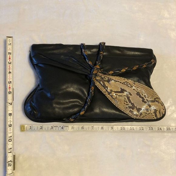 Vintage 1980’s 7 Seven by Dimitri Clutch/Crossbody/Shoulder Bag - Picture 5 of 7